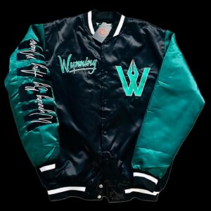 Green Satin varsity jackets