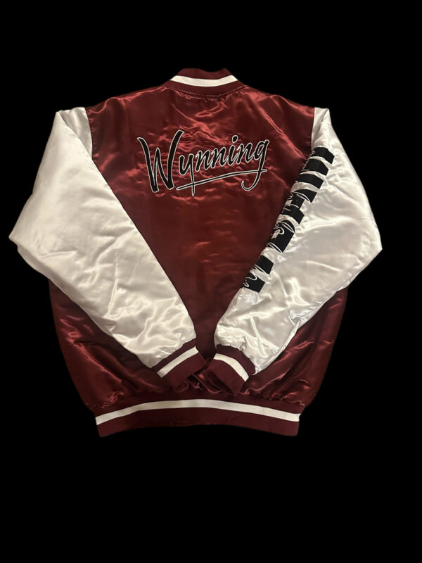 Maroon Satin varsity Jackets - Image 2