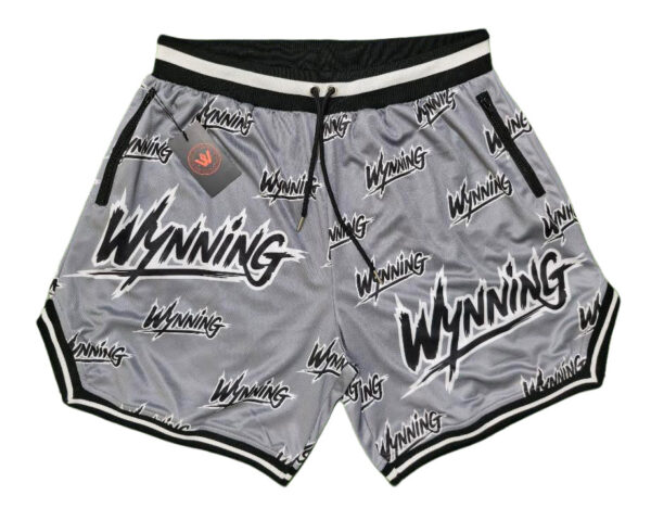 Grey Wynning basketball shorts