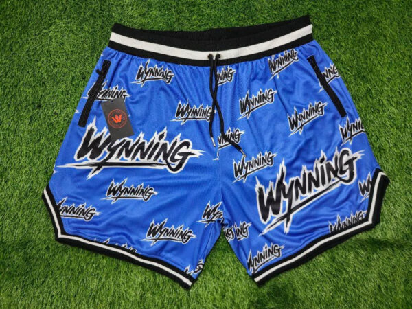 Blue Wynning basketball shorts