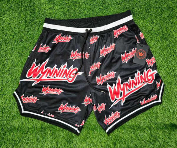 Black Wynning basketball shorts