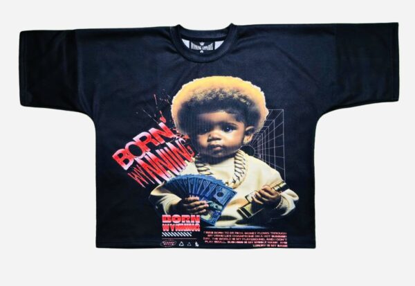 Born Wynning Crop Boxy T-Shirt
