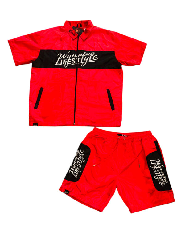 Red Wynning Lifestyle Windbreaker set