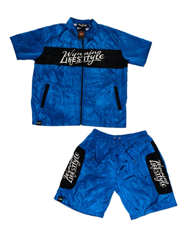 Royal Blue Wynning Lifestyle Windbreaker set