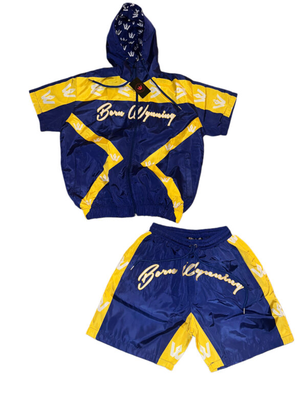 Royal Blue & Maze Born Wynning Windbreaker sets
