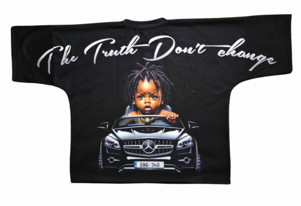 Born Wynning Crop Boxy T-Shirt - Image 2