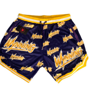 Purple & Maze Wynning Graphic Basketball Shorts