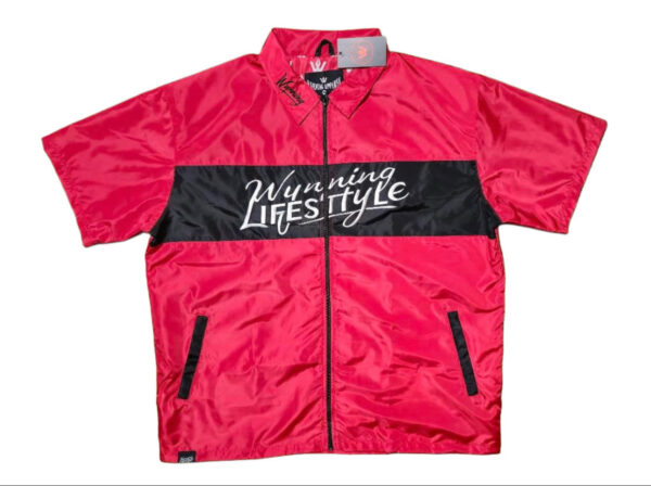 Red Wynning Lifestyle Windbreaker set - Image 2