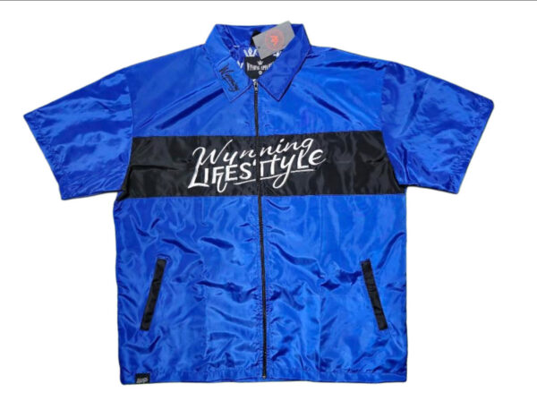 Royal Blue Wynning Lifestyle Windbreaker set - Image 2